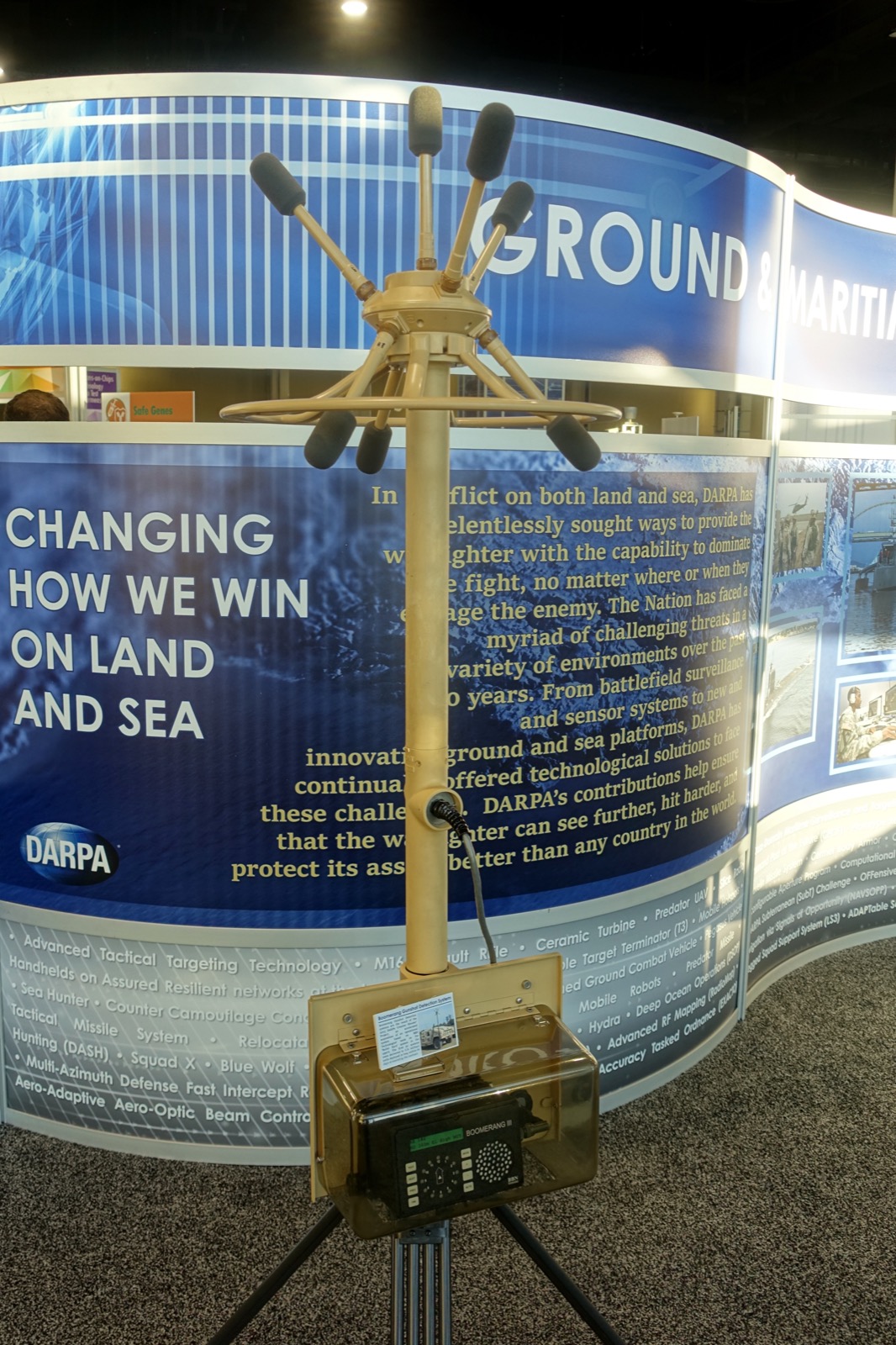 Gunshot detection system (example hardware)